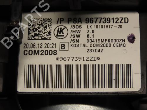 Steering column stalk PEUGEOT 5008 (0U_, 0E_) 1.6 HDi | BP19639271I23 