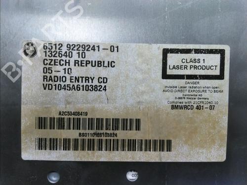Radio BMW 1 (E87) 116 d | BP17779824E6 