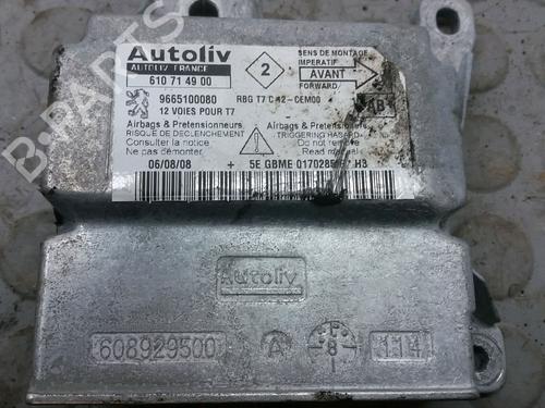 Used ECU airbags PEUGEOT 308 I (4A_, 4C_) 1.6 HDi (90 hp) 9386936