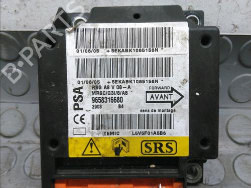 Kollisjonspute styreenhet CITROËN C3 I (FC_, FN_) 1.4 HDi | BP17779861M53 