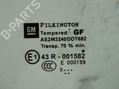 Front right door window OPEL ZAFIRA / ZAFIRA FAMILY B (A05) 1.9 CDTI (M75) | BP27488820C19 