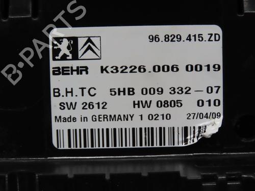 Commande Chauffage CITROËN C5 III (RD_) 2.0 HDi (RDRHD8, RDRHDJ, RDRHR8, RDRHRJ) (136 hp) 26702225