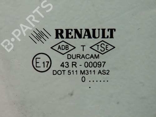 Used Front right door window RENAULT CLIO II (BB_, CB_) 1.2 16V (BB05, BB0W, BB11, BB27, BB2T, BB2U, BB2V, CB05,... (75 hp) 20181317