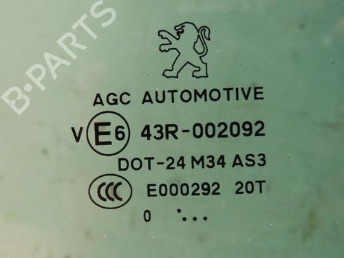 Dør rude ventre bagtil PEUGEOT 308 SW I (4E_, 4H_) 1.6 HDi (92 hp) 30311544