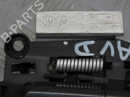 Front right exterior door handle OPEL MOKKA / MOKKA X (J13) 1.6 CDTI (_76) | BP9386080C129