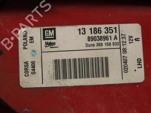 Right taillight OPEL CORSA D (S07) 1.3 CDTI (L08, L68) | BP29380305C35 