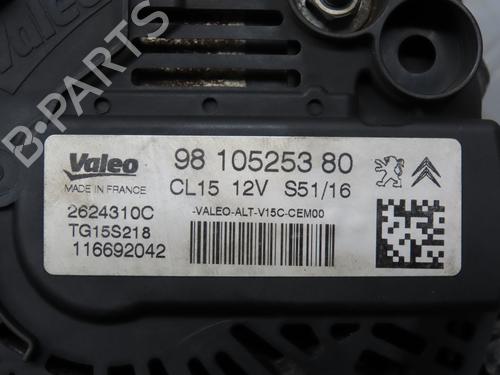 Alternator PEUGEOT 208 I (CA_, CC_) 1.6 BlueHDi 100 | BP22524839M7 