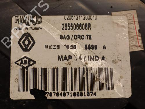 right-taillight-renault-clio-iv-bh_-2012-2013-2014-2015-2016-2017-2018-2019-2020-2021-37649699 main image
