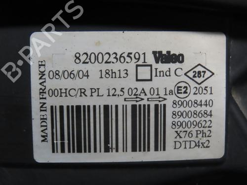 Used Right headlight RENAULT KANGOO (KC0/1_) 1.5 dCi (KC07) (65 hp) 23155636