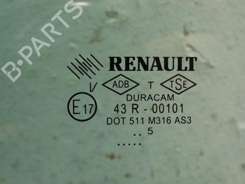 Dør rude højre bagtil RENAULT CLIO IV Grandtour (KH_) 1.5 dCi 90 (KHN3, KHN4) (90 hp) 25586402