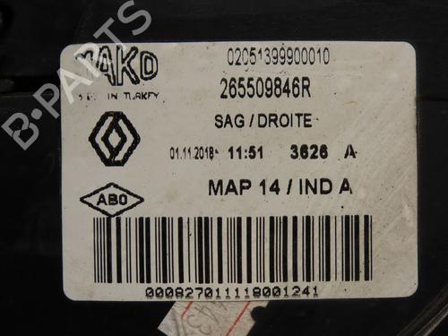 right-taillight-renault-clio-iv-bh_-15-dci-75-265509846r-2012-2013-2014-2015-2016-2017-2018-2019-2020-2021-21180569 main image