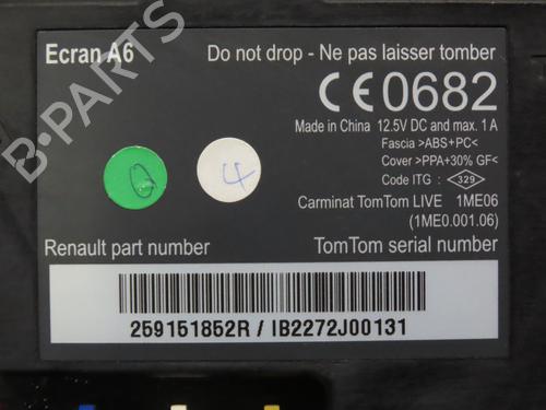 Display monitor RENAULT TRAFIC II Van (FL) 2.0 dCi 115 (FL01, FL0U, FL00, FL0H, FL0M) | BP23098993C48