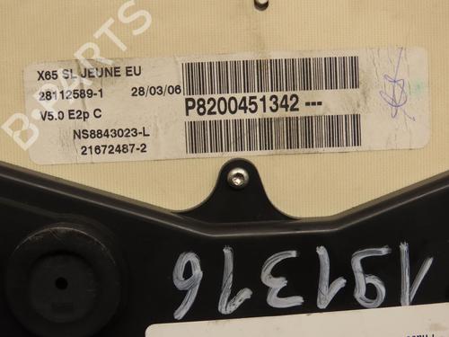 Cockpit RENAULT CLIO II (BB_, CB_) 1.2 16V (BB05, BB0W, BB11, BB27, BB2T, BB2U, BB2V, CB05,... | BP9380187C47 