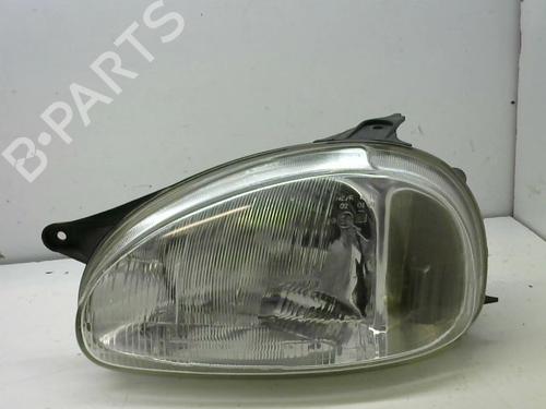 Used Left headlight OPEL COMBO Box Body/MPV (71_) 1.7 D (60 hp) 23155699
