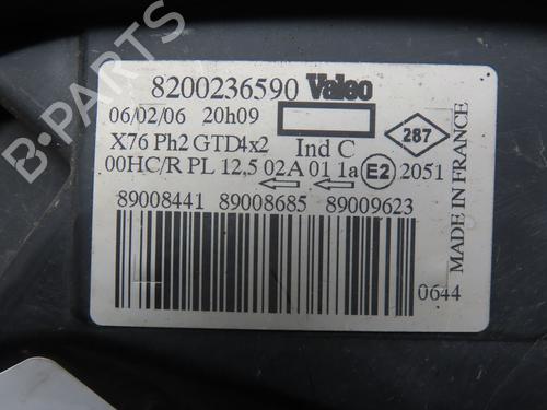 Used Left headlight Left headlight RENAULT KANGOO (KC0/1_) 1.5 dCi (84 hp) 9389142 9389142