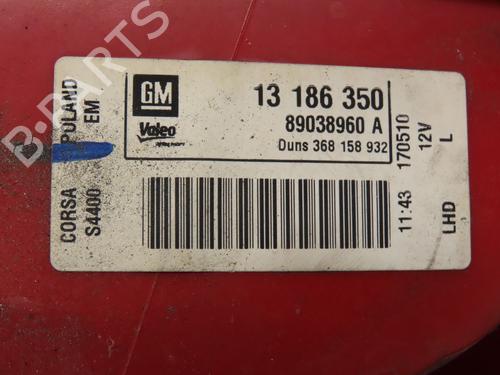 Venstre baglygte OPEL CORSA D (S07) 1.3 CDTI (L08, L68) (75 hp) 29380307