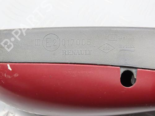 Used Left mirror RENAULT CLIO II (BB_, CB_) 1.6 (B/CB0D, BB00) (90 hp) 20229157