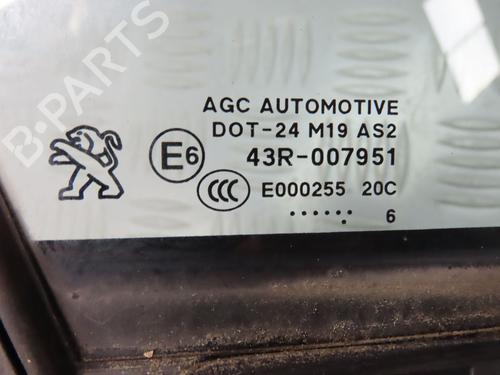 Used Front right door window PEUGEOT 208 I (CA_, CC_) 1.0 VTi (68 hp) 31276552