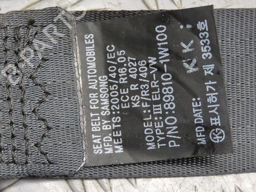 Rear left seatbelt KIA RIO III (UB) 1.2 CVVT | BP27488527I29 - Image 5