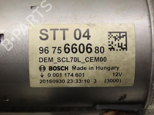 Used Starter PEUGEOT 5008 (0U_, 0E_) 1.6 BlueHDi 120 (120 hp) 17776668