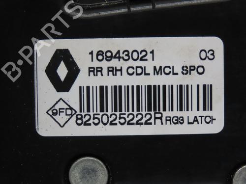 Rear right lock RENAULT MEGANE IV Hatchback (B9A/M/N_) 1.6 dCi 130 (B9A4) | BP29216994C99 