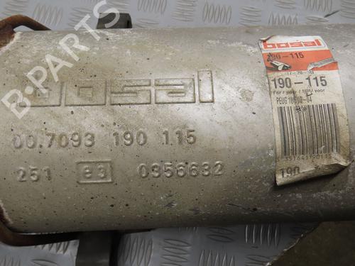 Used Exhaust system PEUGEOT 106 II (1A_, 1C_) 1.4 i (75 hp) 20151500