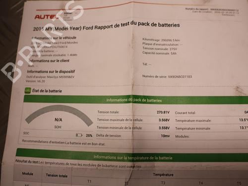 Battery FORD MONDEO V Saloon (CD) 2.0 Hybrid | BP34175321E11  - Image 8