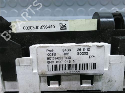 Climate control VW POLO V (6R1, 6C1) 1.6 TDI | BP17779468I5