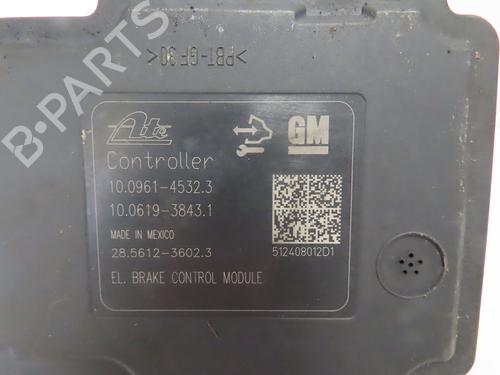 Used ABS pump ABS pump OPEL ZAFIRA TOURER C (P12) 2.0 CDTi (75) (165 hp) 34387056 34387056