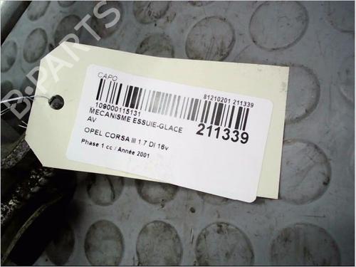 Used Front wipers mechanism Front wipers mechanism 14886621 14886621