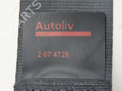 Rear center seatbelt PEUGEOT 208 I (CA_, CC_) 1.4 VTi | BP29516323I27 
