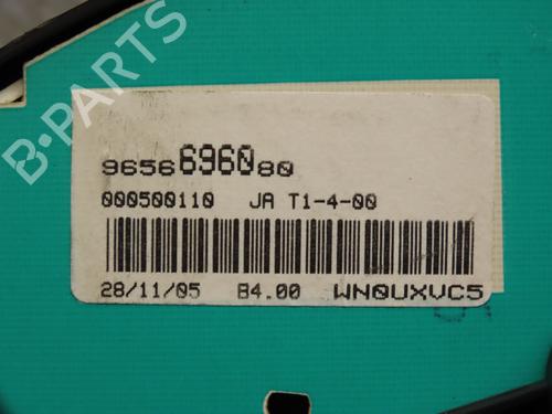 Instrument cluster PEUGEOT 206 Hatchback (2A/C) 1.4 HDi eco 70 | BP17779756C47