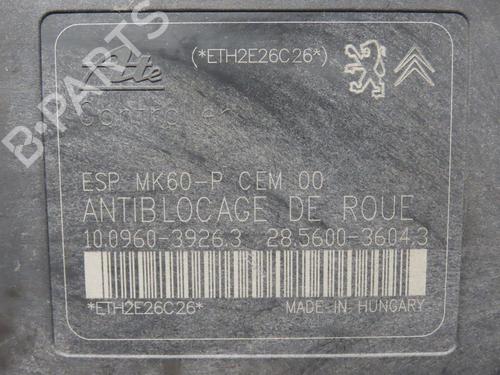 Used ABS pump CITROËN DS3 (SA_) 1.6 HDi 90 (92 hp) 30916356