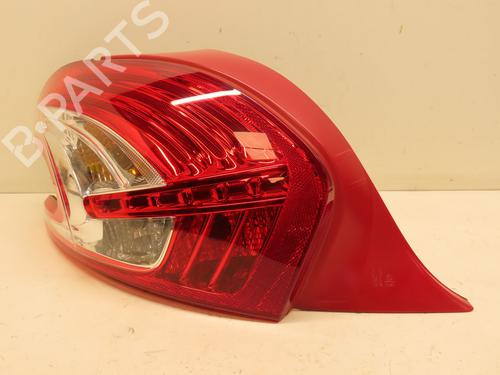 Used Left taillight PEUGEOT 208 I (CA_, CC_) 1.4 VTi (95 hp) 29136776