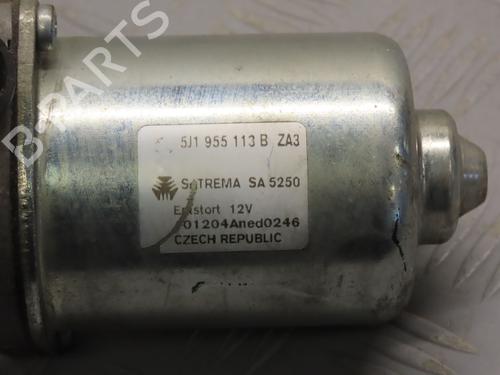Used Front wiper motor SKODA FABIA II (542) 1.2 TDI (75 hp) 26227475