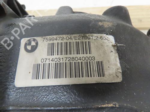 Diferencial trasero BMW 1 (F20) 118 d (143 hp) 30824988