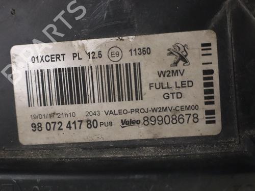 Left headlight PEUGEOT 508 I (8D_) 2.0 BlueHDi 180 | BP40615088C28 - Image 4