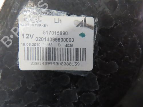 Used Left taillight Left taillight DACIA DUSTER (HS_) 1.5 dCi 4x4 (HSMC, HSMD) (110 hp) 40162422 40162422