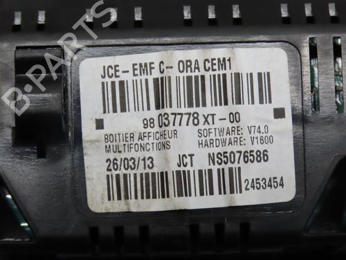 Display CITROËN C3 II (SC_) 1.2 VTi 82 (82 hp) 31276149