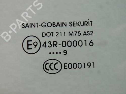 Front left door window PEUGEOT PARTNER Box Body/MPV 1.6 HDi | BP17782164C18 