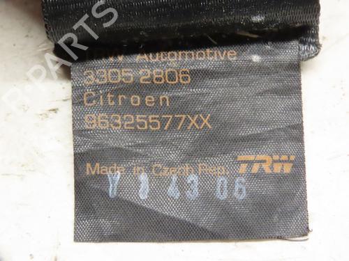 Høyre bak beltestrammer CITROËN C5 II (RC_) 1.6 HDi (RC8HZB) (109 hp) 29902220
