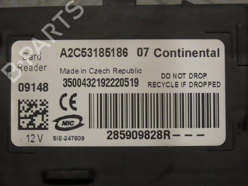 Card reader RENAULT SCÉNIC III (JZ0/1_) 1.9 dCi (JZ0J, JZ1J, JZ1K, JZ1S) | BP17777616E4 