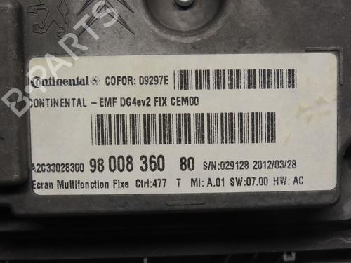 Display CITROËN DS4 (NX_) 2.0 HDi 165 (163 hp) 31276150