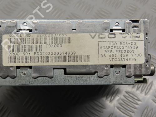 Bilradio PEUGEOT 206 Hatchback (2A/C) 2.0 HDI 90 | BP20151544E6 