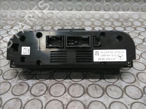 Climate control MERCEDES-BENZ C-CLASS (W204) C 200 CDI (204.007, 204.006) | BP17779518I5 