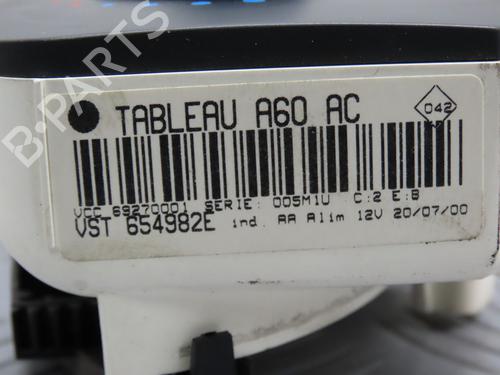 Used Climate control RENAULT CLIO II (BB_, CB_) 1.9 D (B/CB0E, BB0J) (64 hp) 17779532