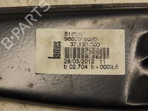 Front right window mechanism PEUGEOT 508 SW I (8E_) 2.0 HDi | BP29643724C23 