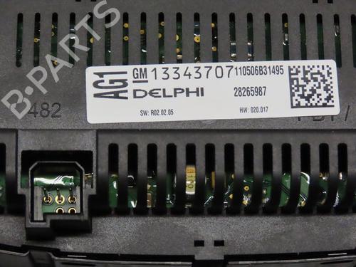 Climate control OPEL MERIVA B MPV (S10) 1.7 CDTI (75) | BP36483073I5  - Image 5
