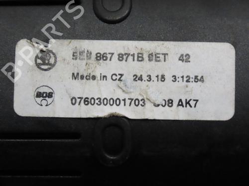 Rear parcel shelf SKODA OCTAVIA III Combi (5E5, 5E6) 2.0 TDI RS | BP29016295C85