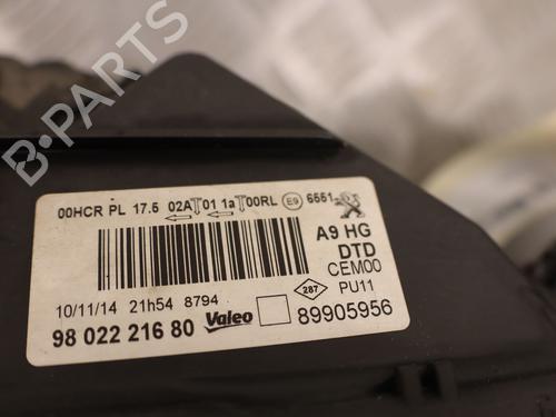 Used Right headlight Right headlight PEUGEOT 208 I (CA_, CC_) 1.6 VTi (120 hp) 36310960 36310960